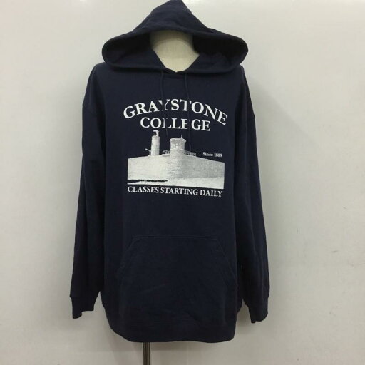 USED 古着 長袖 パーカー Hooded Sweatshirt, Hoodie FRUITS OF LOOM スウェット プルオーバー【USED】【古着】【中古】10073023 USED 古着 長袖 パーカー Hooded Sweatshirt, Hoodie FRUITS OF LOOM スウェット プルオーバー【USED】【古着】【中古】10073023