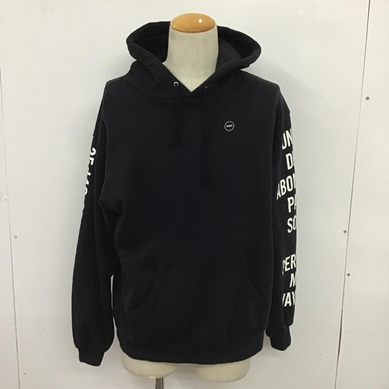 W)TAPS ダブルタップス 長袖 パーカー Hooded Sweatshirt, Hoodie フーディ【USED】【古着】【中古】10081527