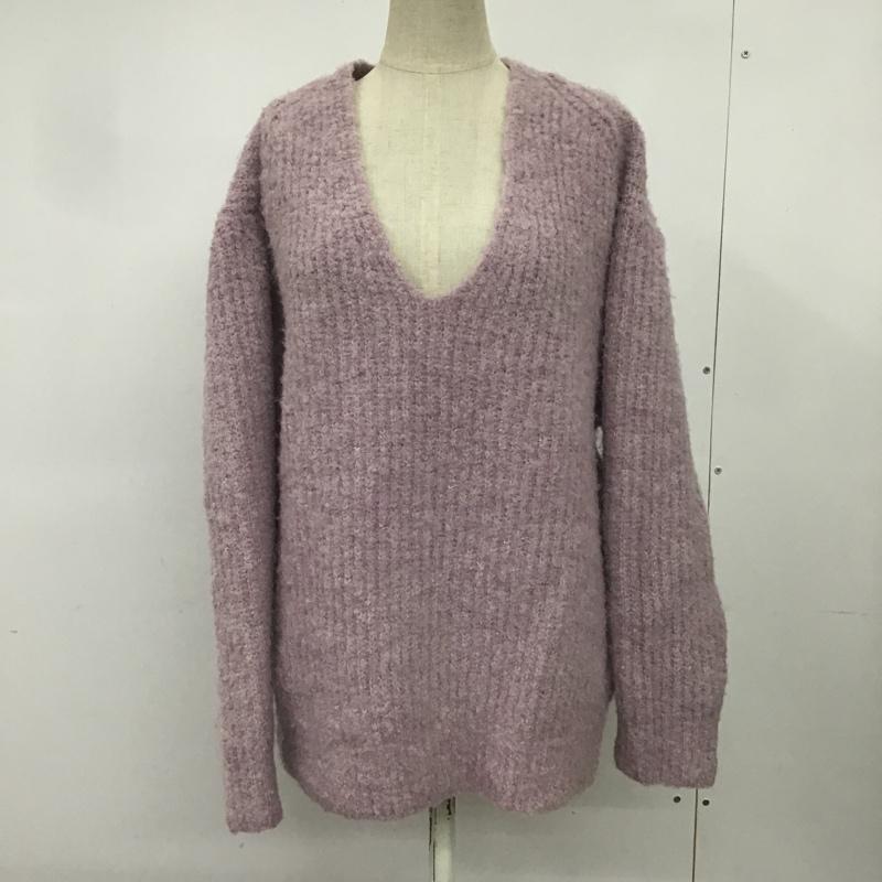 KBF+ ӡեץ饹 Ĺµ ˥åȡ Knit, Sweater KP87-22AS010USEDۡڸۡš100...