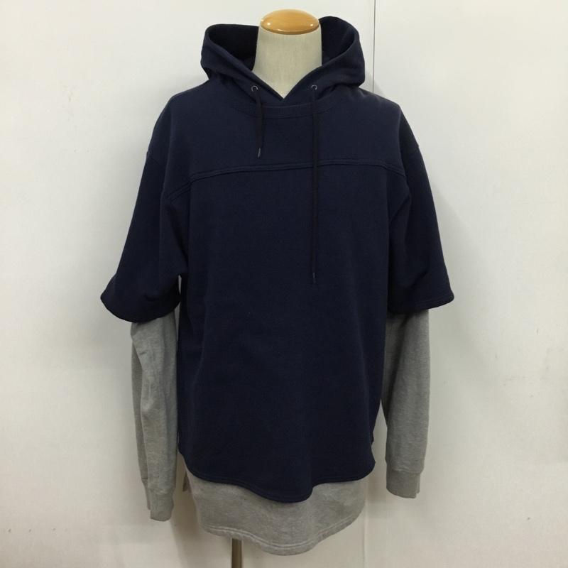 uniform experiment ˥ե२ڥ Ĺµ ѡ Hooded Sweatshirt, Hoodie 2IN1 LAYERED PARKA UE-180060USEDۡڸۡš10083373