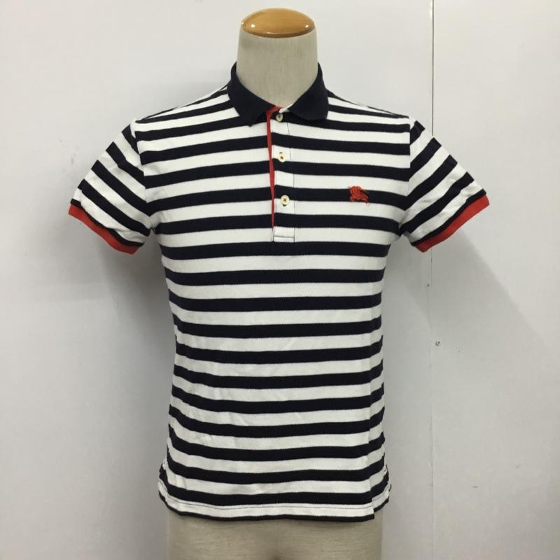 BURBERRY BLACK LABELバーバリーブラックレーベル ポロシャツ黒