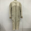 nano base ナノベース コート一般 コート Coat BM74CT5825TN リバーシブル ノーカラーコート ボア【USED】【古着】【中古】10084483