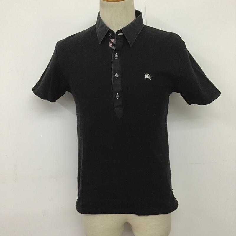 BURBERRY BLACK LABEL СХ꡼֥å졼٥ Ⱦµ ݥ Polo Shirt BMV36-824-09USEDۡڸۡš10086495