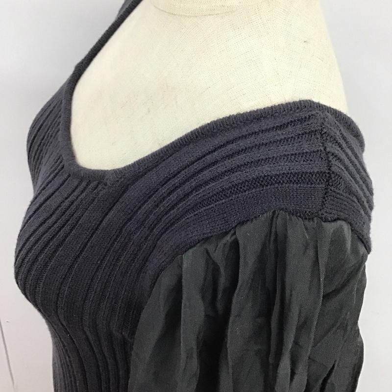mysty woman ミスティウーマン ロングスカート ワンピース One-Piece Long Skirt 2WAY異素材スリーブワンピース タグ付き【USED】【古着】【中古】10086890