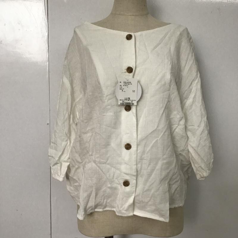 earth music&amp;ecology アースミュージックアンドエコロジー 半袖 シャツ、ブラウス Shirt, Blouse タグ付 2way ブラウス【USED】【古着】【中古】10087412