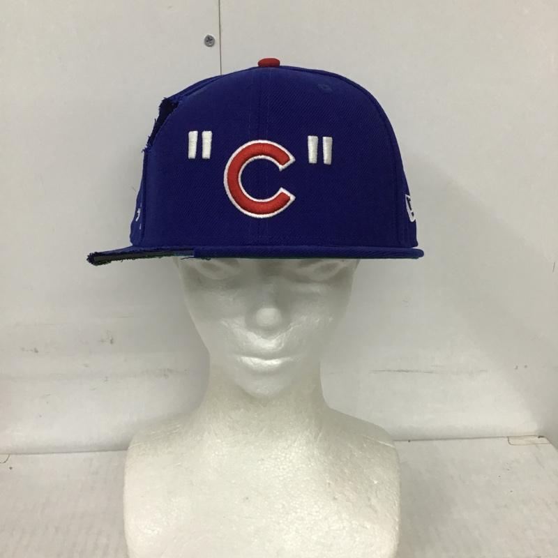 Off-White オフホワイト キャップ 帽子 Cap NEW ERA MLB CHICAGO CUBS CAP【USED】【古着】【中古】10089814