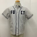 fuct ファクト 半袖 シャツ ブラウス Shirt, Blouse 6316 SSDD VARSITY S/S SHIRT【USED】【古着】【中古】10090441