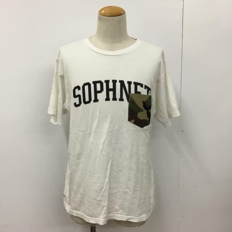SOPHNET. \tlbg  TVc T Shirt SOPH-170083 CAMOUFLAGE POCKET NUMBERING TEEyUSEDzyÒzyÁz10091221