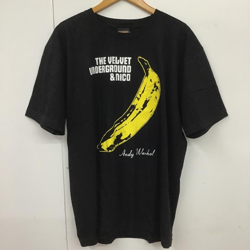 USED 古着 半袖 Tシャツ T Shirt movie music andy warhol banana contemporary バナナ【USED】【古着】【中古】10091869