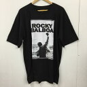 USED 古着 半袖 Tシャツ T Shirt movie music バンドTシャツ プリントT ロッキー・ザ・ファイナル Rocky Balboa【USED】【古着】【中古】10092815