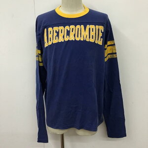 ABERCROMBIE&FITCH アバクロンビーアンドフィッチ 長袖 Tシャツ T Shirt クルーネック【USED】【古着】【中古】10092920