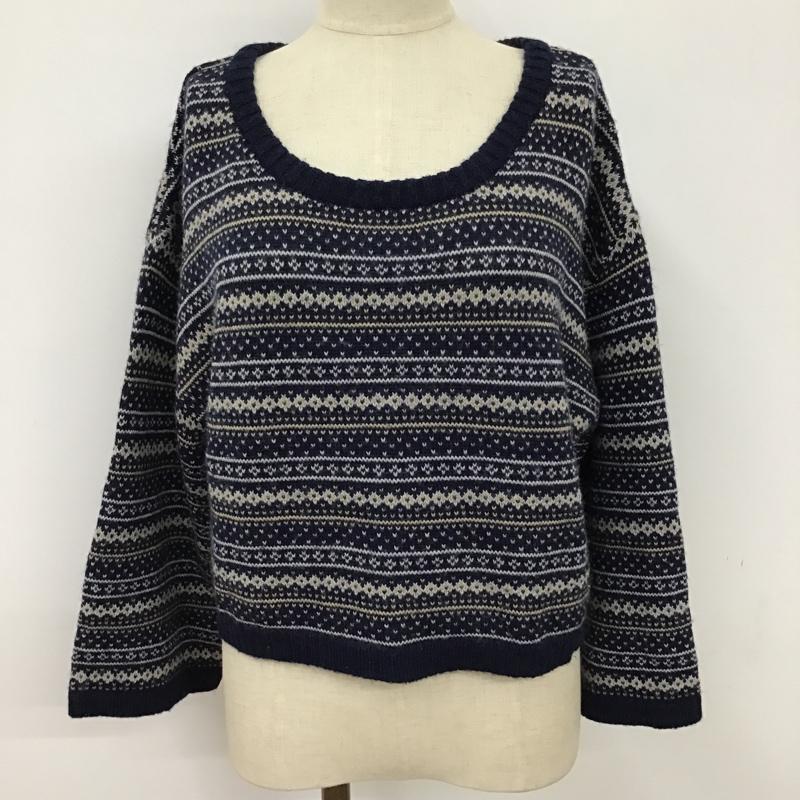 earth music&amp;ecology アースミュージックアンドエコロジー 長袖 ニット、セーター Knit, Sweater ..