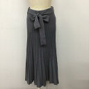 BEAMS HEART ビームス ハート ロングスカート スカート Skirt Long Skirt リブニットロングスカート プリーツスカート サマーニットスカート【USED】【古着】【中古】10093848