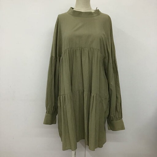 LOWRYS FARM ローリーズファーム 長袖 チュニック Short Dress, Long Shirt, Tunic LF621032AD ティアードチュニックブラウス【USED】【古着】【中古】10093990 LOWRYS FARM ローリーズファーム 長袖 チュニック Short Dress, Long Shirt, Tunic LF621032AD ティアードチュニックブラウス【USED】【古着】【中古】10093990