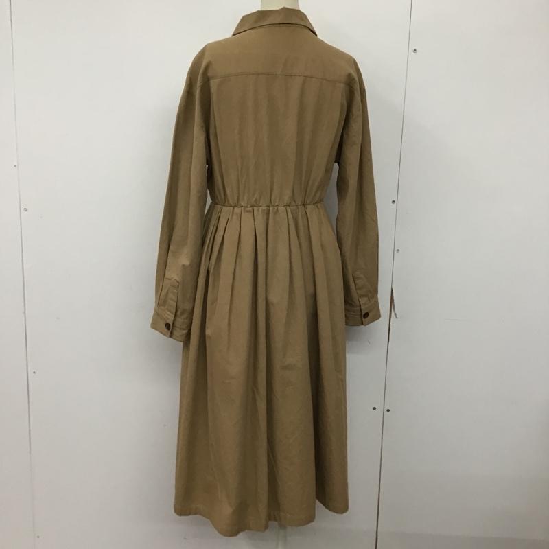 archives アルシーヴ 長袖 シャツワンピース 5362 ロング丈【USED】【古着】【中古】10093997