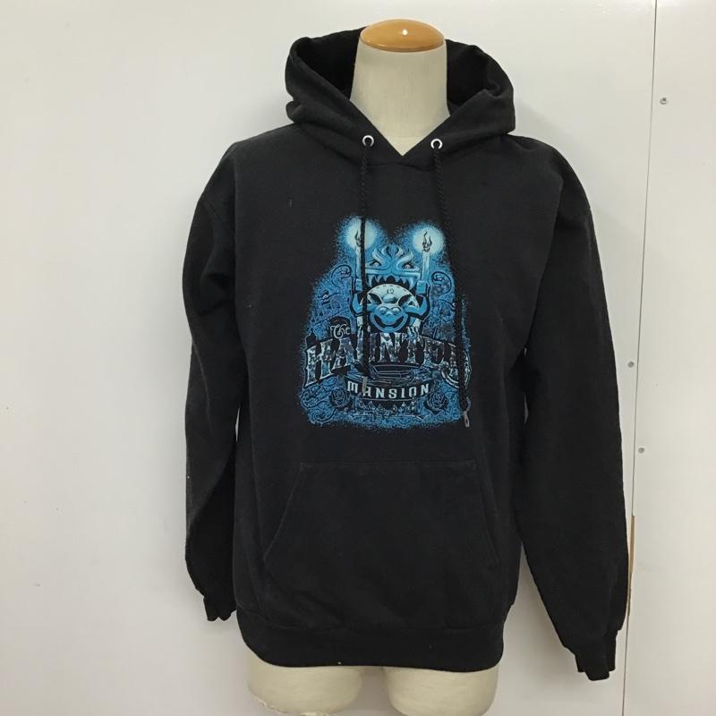 HANES ヘインズ 長袖 パーカー Hooded Sweatshirt, Hoodie Disneyland Resort Walt Disney World 裏起毛 プルオーバー ホーンテッドマンション【USED】【古着】【中古】10094142のサムネイル