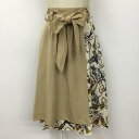 MAJESTIC LEGON マジェスティックレゴン ロングスカート スカート Skirt Long Skirt 1095045220 Wリングキリカエスカート【USED】【古着】【中古】10094531