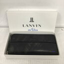 LANVIN en Bleu ランバンオンブルー 長財布 財布 Wallet Long Wallet 553605 ラウンドファスナー 牛革 箱有10095042