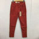 Levi's [oCX fjAW[Y pc Pants, Trousers Denim Pants, Jeans M-58737-00L24 Legging W25/63yUSEDzyÒzyÁz10095324