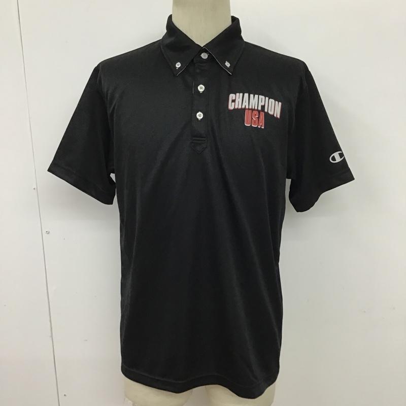 Champion チャンピオン 半袖 ポロシャツ Polo Shirt ポロシャツ 半袖カットソー スポーツウェア ボタンダウンシャツ【USED】【古着】【中古】10096033