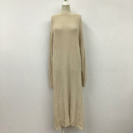 LOWRYS FARM ローリーズ ファーム ロングスカート ワンピース One-Piece Long Skirt LF721002CF メッシュニット 長袖ワンピース【USED】【古着】【中古】10096300 LOWRYS FARM ローリーズ ファーム ロングスカート ワンピース One-Piece Long Skirt LF721002CF メッシュニット 長袖ワンピース【USED】【古着】【中古】10096300