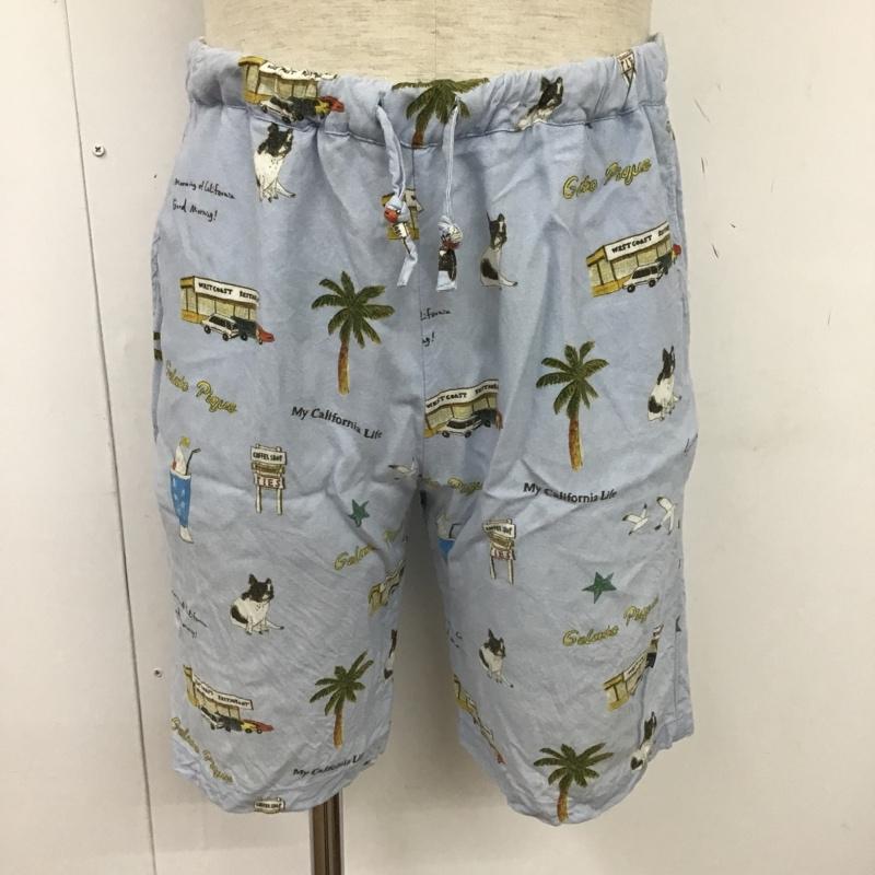 楽天クラシカgelato pique ジェラートピケ ショートパンツ パンツ Pants, Trousers Short Pants, Shorts PMFP192946 アロハハーフパンツ ショートパンツ ルームウェア【USED】【古着】【中古】10096451