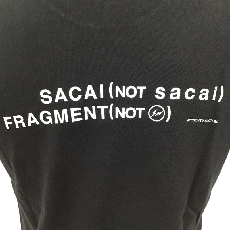 FRAGMENT フラグメント 半袖 Tシャツ T Shirt 17-01684M Sacai×FragmentPEACE(NOT PEACE)S/STEE 半袖カットソー プリントTシャツ【USED】【古着】【中古】10097785