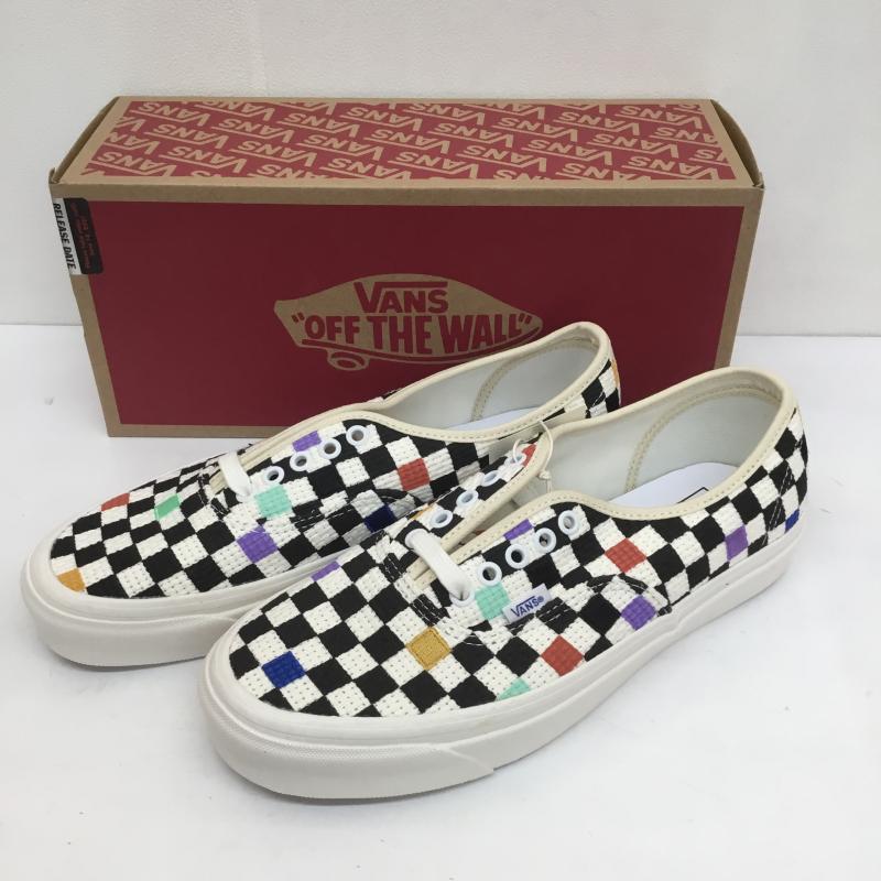 VANS バンズ スニーカー スニーカー Sneakers Authentic 44 DX Needlepoint Check オーセンティック VN0A54F29GL1【USED】【古着】【中古】10099067
