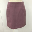 IENA イエナ ミニスカート スカート Skirt Mini Skirt, Short Skirt ミニスカート カジュアルスカート タイトスカート バックファスナー【USED】【古着】【中古】10099736