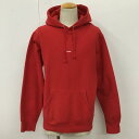 Supreme シュプリーム 長袖 パーカー Hooded Sweatshirt, Hoodie スウェット プルオーバー フーディー スモールロゴ 裏起毛【USED】【古着】【中古】10100069(4)