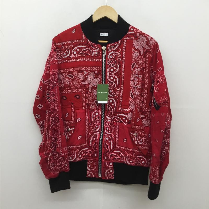 OLDPARK オールドパーク ジャンパー、ブルゾン ジャケット、上着 Jacket バンダナ MA-1 フライトジャケット【USED】【古着】【中古】10101664