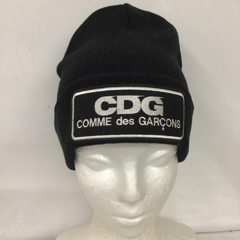 COMME des GARCONS コムデギャルソン ニット帽 帽子 Knit Cap、Knit Hat, Beanie SZ-K602 ワッペン【USED】【古着】【中古】10101699