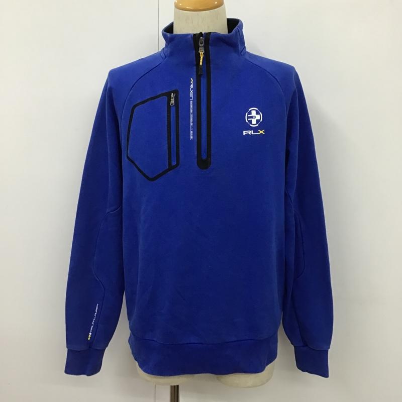 RLXRALPHLAUREN アールエルエックスラルフローレン 長袖 トレーナー Sweat, Sweatshirt 長袖スウェット 長袖トレーナー リブカットソー ジップアップネックトレーナー【USED】【古着】【中古】10101803