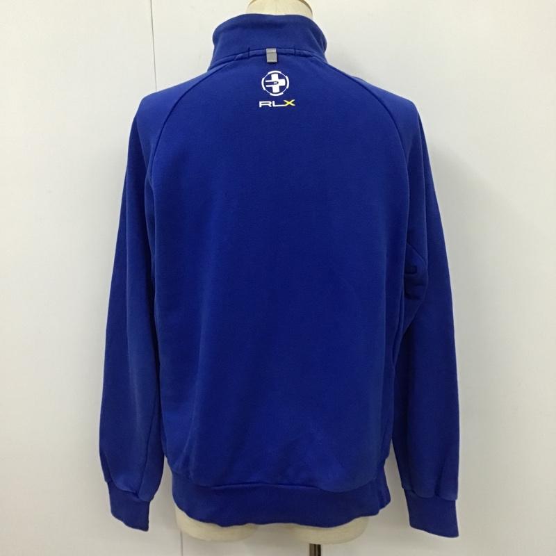 RLXRALPHLAUREN アールエルエックスラルフローレン 長袖 トレーナー Sweat, Sweatshirt 長袖スウェット 長袖トレーナー リブカットソー ジップアップネックトレーナー【USED】【古着】【中古】10101803