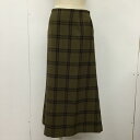 LEPSIM レプシィム ロングスカート スカート Skirt Long Skirt LPN50794AD チェックロングスカート ロングスカート バックスリットスカート【USED】【古着】【中古】10102142