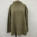 LEPSIM レプシィム 長袖 ニット、セーター Knit, Sweater 長袖ニット リブニット セーター サイドスリットニット【USED】【古着】【中古】10102148