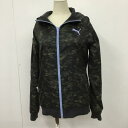 PUMA プーマ ジャケット、ブレザー ジャケット、上着 Jacket ジップアップパーカー ナイロンジャケット スポーツウェア アウター リバーシブル【USED】【古着】【中古】10102157