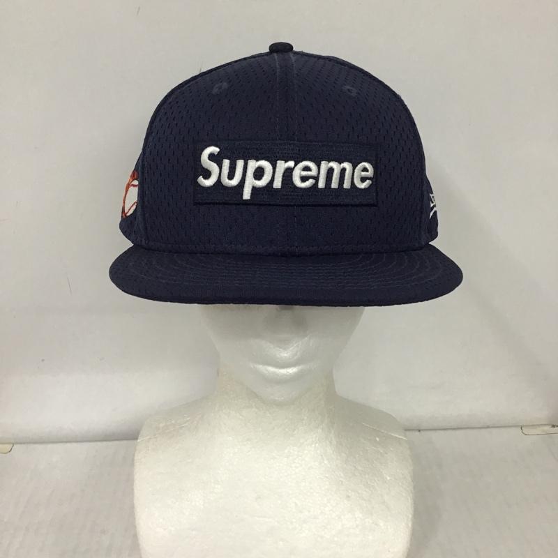 Supreme シュプリーム キャップ 帽子 Cap NEW ERA Mesh Box Logo【USED】【古着】【中古】10102476