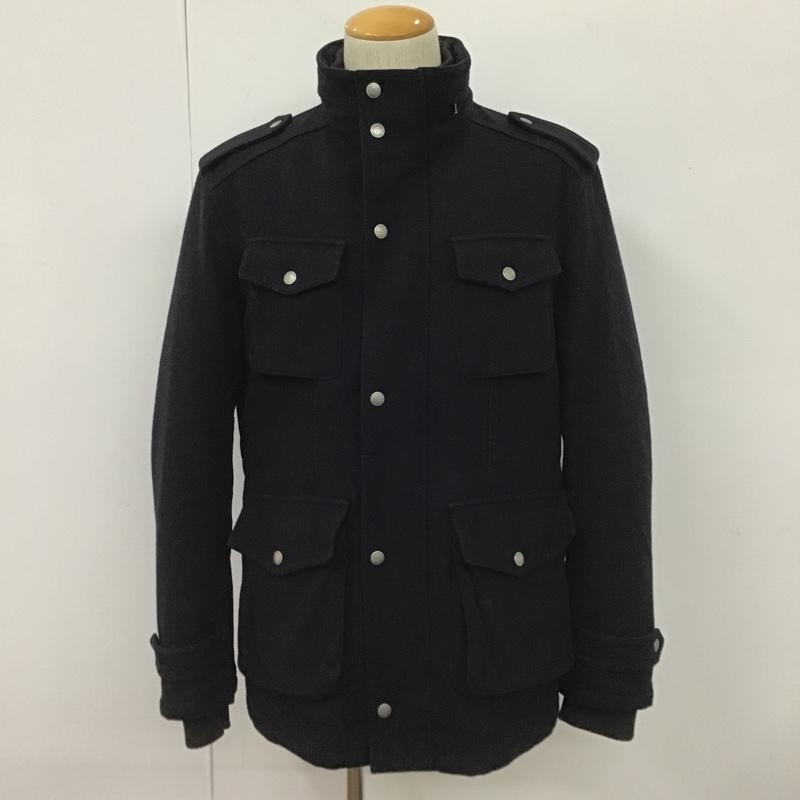 BURBERRY BLACK LABEL バーバリーブラックレーベル ジャンパー、ブルゾン ジャケット、上着 Jacket ジップアップジャケット M65 アウター ミリタリージャケット【USED】【古着】【中古】10102503