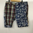 Dickies ディッキーズ ショートパンツ パンツ Pants, Trousers Short Pants, Shorts 142M40WD08 クレイジーパターンショートパンツ 総柄 ハーフパンツ【USED】【古着】【中古】10102633