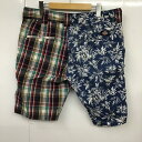 Dickies ディッキーズ ショートパンツ パンツ Pants, Trousers Short Pants, Shorts 142M40WD08 クレイジーパターンショートパンツ 総柄 ハーフパンツ【USED】【古着】【中古】10102633