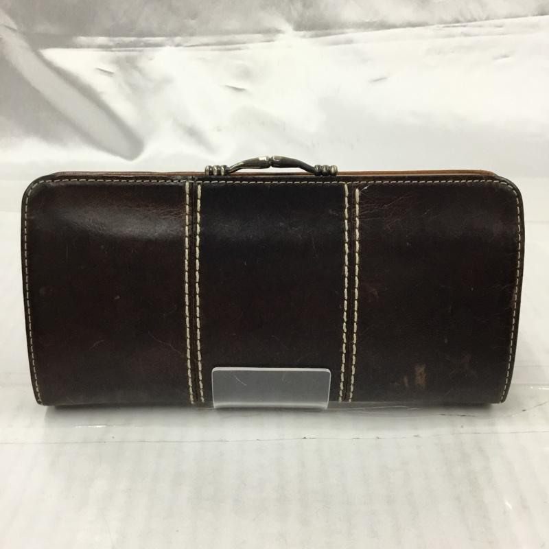 AINSOPH アインソフ 長財布 財布 Wallet Long Wallet がま口 レザー【USED】【古着】【中古】10103060