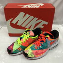 NIKE ナイキ スニーカー スニーカー Sneakers CJ6200 001 AIR MAX 2 LIGHT QS ATMOS 26cm 箱有 トートバッグ付き【USED】【古着】【中古】10103089