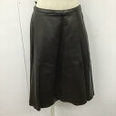 MaxMara マックスマーラ ひざ丈スカート スカート Skirt Medium Skirt フレアスカート ひざ丈スカート カジュアルスカート フェイクレザー【USED】【古着】【中古】10103577