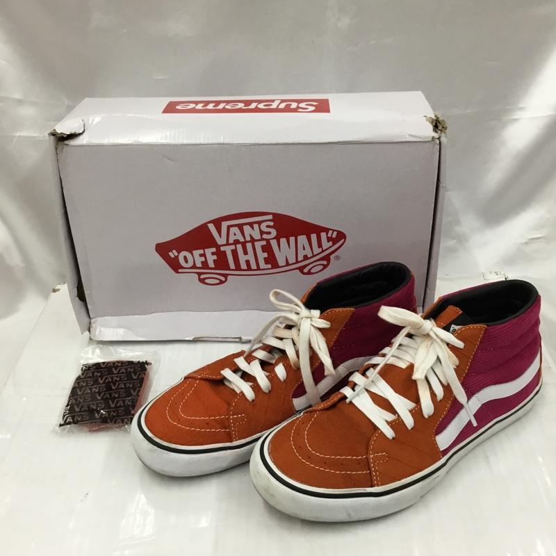 Supreme ץ꡼ ˡ ˡ Sneakers Sk8-Mid 18SS Crocodile Corduroy 28cm ȢͭUSEDۡڸۡš10103931