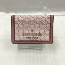 Kate Spade ケイトスペード コンパクト財布 財布 Wallet Compact Wallet WLRU6293 ミニウォレット 三つ折り【USED】【...