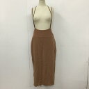 KBF ケービーエフ ひざ丈スカート スカート Skirt Medium Skirt KB75-25M080 バッククロスハイウエストスカート【USED】【古着】【中古】10104880