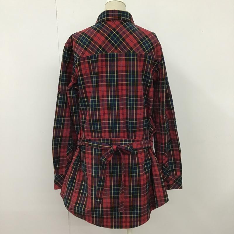Columbia コロンビア ひざ丈スカート ワンピース One-Piece Medium Skirt 長袖チェックワンピース シャツワンピース タイトワンピース【USED】【古着】【中古】10105081