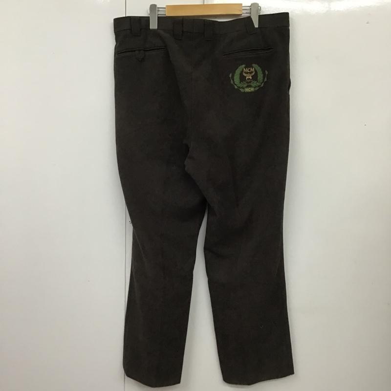 MCM エムシーエム スラックス パンツ Pants, Trousers Slacks コーデュロイパンツ カジュアルパンツ ワイドパンツ センタータックパンツ【USED】【古着】【中古】10105569