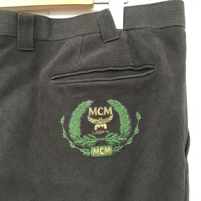 MCM エムシーエム スラックス パンツ Pants, Trousers Slacks コーデュロイパンツ カジュアルパンツ ワイドパンツ センタータックパンツ【USED】【古着】【中古】10105569